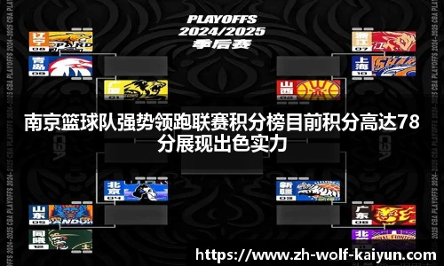 南京篮球队强势领跑联赛积分榜目前积分高达78分展现出色实力